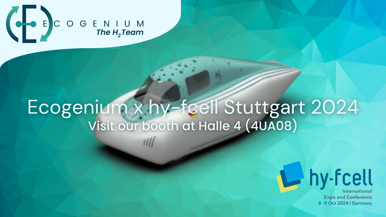 Picture of Hydraix II with text: Visit our booth at hy-fcell Stuttgart (4UA08)